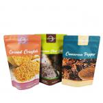 Matte Finished 250g Plastic Bag For Seasoning Packaging Food Grade Condiment Bag for sale