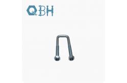 China Square Card Right Angle Galvanized U Bolt M6 - M10 supplier