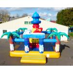 0.55mm PVC Inflatable Bounce House Combo For Advertisement for sale