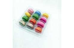 China Plastic Clear 12 pack  macaron tray supplier