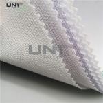 Cap Resin Cotton Woven Fusible Interlining With PES LDPE Coating for sale