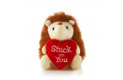 China PP Cotton Filled Hedgehog Plush Toy 30cm With No Deformation supplier