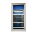 WEIKA UPVC Double Hung Window With Crescent Lock Hardware And Beautiful Aesthetics for sale