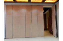 China Sound Proof Sliding Partition Wall System / Banquet Hall Folding Room Dividers supplier