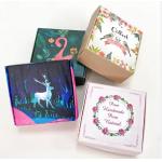 Custom Printed 300gsm White Paper Soap Boxes for Bar Soaps for sale
