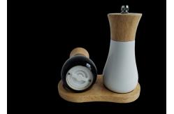 China Modern Adjustable Ceramic Salt And Pepper Grinder Set supplier