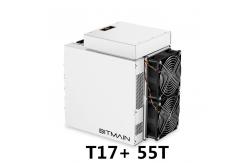 China USB3.1 T17+ 55T 2750W Antminer Bitcoin Miner supplier