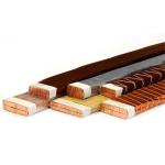 4.0 Mm * 0.65 Mm Rectangular Copper Wire Flat Wire For Motor Winding Solid Conductor for sale
