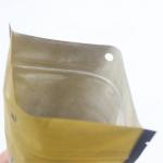 OEM See Through Pouches Gravure Printed Kraft Paper Bag With Transparent Window