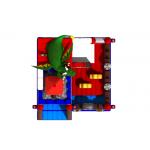 New Design Classic Dino inflatable fun world , Pvc Inflatable Dino Jumping Castle
