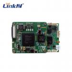 Mini COFDM QPSK Video Transmitter OEM Board Module FHD SDI CVBS 200-2700MHz Low Delay AES256 for sale