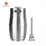 LFGB Portable Double Wall Refillable 5 Liter Mini Keg for sale