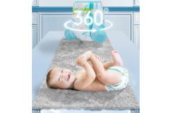 China Sleepy Nice Disposable Baby Diaper OEM With Breathable Backsheet supplier