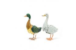 China ODM Metal Duck Animal Garden Ornament Customized Rustproof BSCI supplier