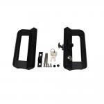 Aluminum 168mm sliding Door Window Double Sided Handles With key Lock for sale