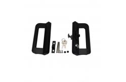 China Aluminum 168mm sliding Door Window Double Sided Handles With key Lock supplier