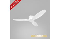 China 5 Speed AC Motor Remote LED Ceiling Fan With Light Wood Blades supplier