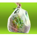 PLA Biodegradable Shopping Bag Compostable Plastic Customized for sale