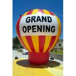 Giant ground helium inflatable advertising balloon for event promotion grand letter for sale