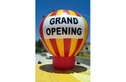 China Giant ground helium inflatable advertising balloon for event promotion grand letter supplier