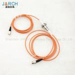 Professional Stainless Steel Fiber Optic rotary joint / FORJ electrical connectors for sale