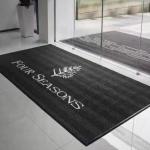 Polypropylene Commercial Carpet Entrance Mats 9MM Custom Logo for sale