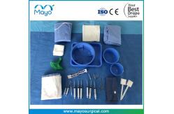 China Blue Operating Theatre Drapes SMS PP Universal Surgical Pack supplier