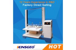 China 550kg Computer Package Testing Equipment , Automatic Carton Compression Tester with One Year Warranty supplier