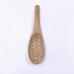 Nanmu Wooden Cooking Utensils Lacquered Fish Shaped  Kitchenware Cutlery Set for sale