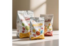 China Eco-Luxury BOPET Sugar Packaging Recyclable Matte Finish & Degassing Valve supplier