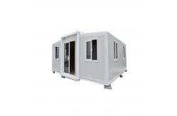 China Expandable Container House with Durable Steel Frame and Rock Wool Sandwich Panel supplier
