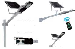 China Eco Friendly Commercial Solar Street Lights Easy Maintenance Stable For Entrances supplier
