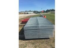 China 6ft × 12ft Chain Link Temporary Fence Panel Garden Galvanized supplier