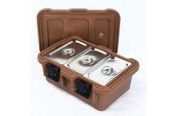 China 33L Military Insulated Top Loading Food Pan Carriers For Army Food Distribution supplier