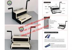 China Desktop 24 Holes After Printing Binding Machine With 14.3mm Pitch supplier