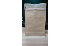 China Stand Up Kraft Paper Bag Customized Paper Bags With Foil / Zipper supplier