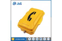 China Railway Industrial Weatherproof Telephone Aluminium Weatherproof Case With Alarm Light supplier