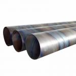 Construction Large Diameter Hot Rolled Spiral Round Welded Steel Pipes High Strength for sale