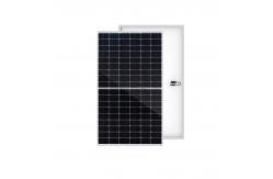 China Rixin High Power Solar Panels Rooftop PV Module Half Cut Monocrystalline Silicon Cell supplier