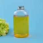 Food Grade Transparent Disposable 500ml Plastic Juice Bottles With Screw Cap for sale
