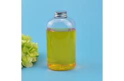 China Food Grade Transparent Disposable 500ml Plastic Juice Bottles With Screw Cap supplier
