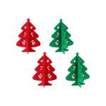 DIY Educational Xmas 18CM 3d Felt Christmas Tree Toy For Kids for sale