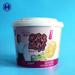 Biodegradable IML Bucket Diameter 8.07 Inch Food Grade Storage Containers for sale