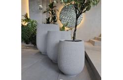 China Create a Beautiful Garden with Fiberglass Flower Pots Durable and Lightweight supplier