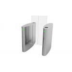 LED Indicator IP54 100W Half Height Sliding Turnstile SS304 for sale