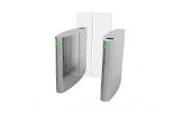 China LED Indicator IP54 100W Half Height Sliding Turnstile SS304 supplier