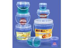 China Stackable Food Grade Plastic Buckets With Handle BPA Free Convenience supplier