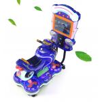 Indoor game center coin operated crazy children motorcycle kiddie rides with MP5 music for sale