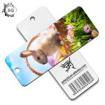 Cartoon 3D Lenticular Bookmark , Custom Bookmark With Tassel Animal Style for sale