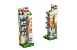 China Customized Cosmetic Display Stand Wooden Display Shelf Unit Moisturizing Cream supplier